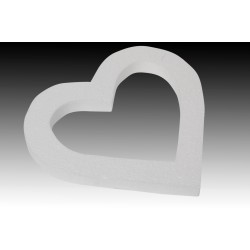 heart shaped polystyrene